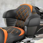 Black Rear Trunk Backrest for Indian Springfield Chieftain (2014-2023)