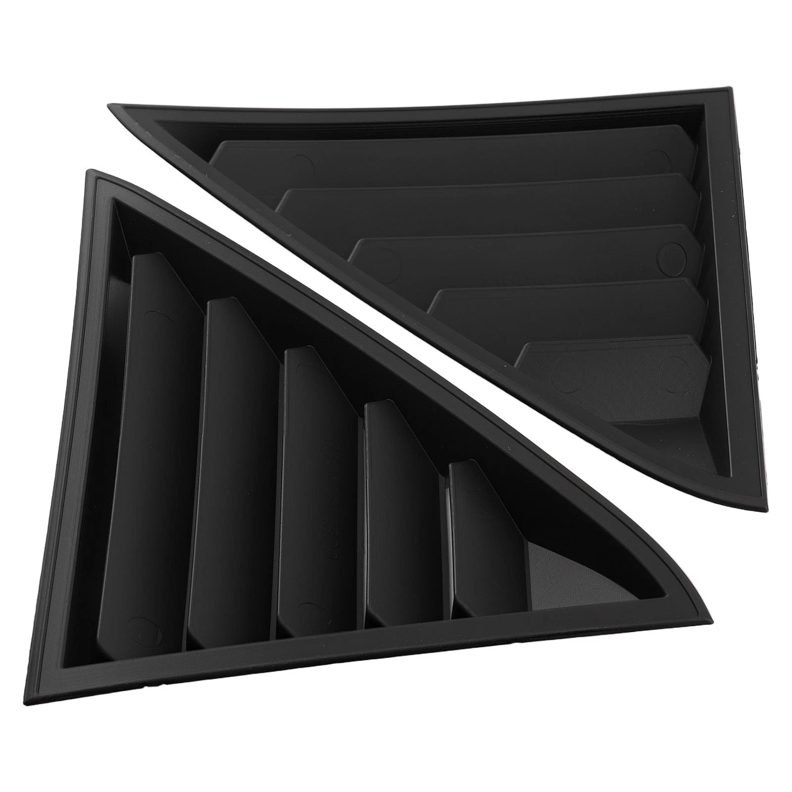 Car Window Louvers for Chrysler 300 Sedan (2011-2023) ABS Gloss Black