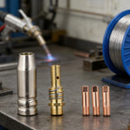 5PCS Contact Tips for MIG Welder 15AK (0.8mm)