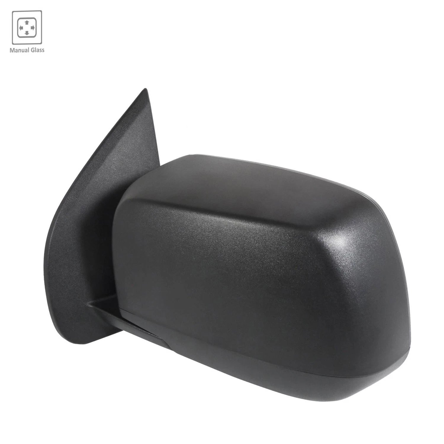 Driver Side Manual Door Mirror Replacement Textured for Kia Soul (2014–2019)