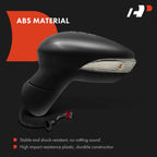 Pair Power Mirrors with Signal Light for Ford Fiesta (2011)