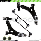 Front Lower Control Arm & Ball Joint Sway Bar End Link for Ford Focus (2000–2004)