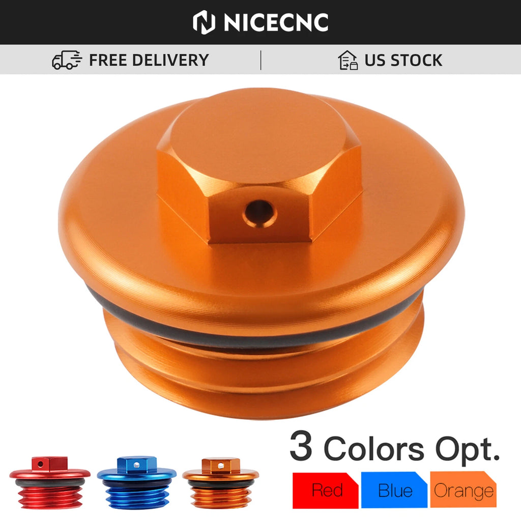 Oil Filler Plug Cap for KTM 250 300 350-530 EXC F XCF-W XC XCW SXF XCF (2004–2023)