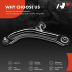 Front Left Lower Control Arm with Ball Joint for Nissan Micra