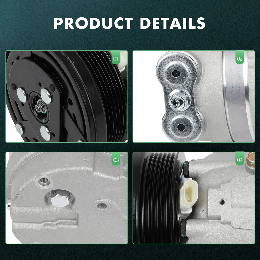 A/C Compressor for Chevrolet Optra, Suzuki Reno, Forenza (2004–2008)