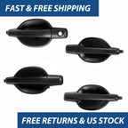 Set of 4 Exterior Door Handles for Mitsubishi Endeavor (2004–2011)