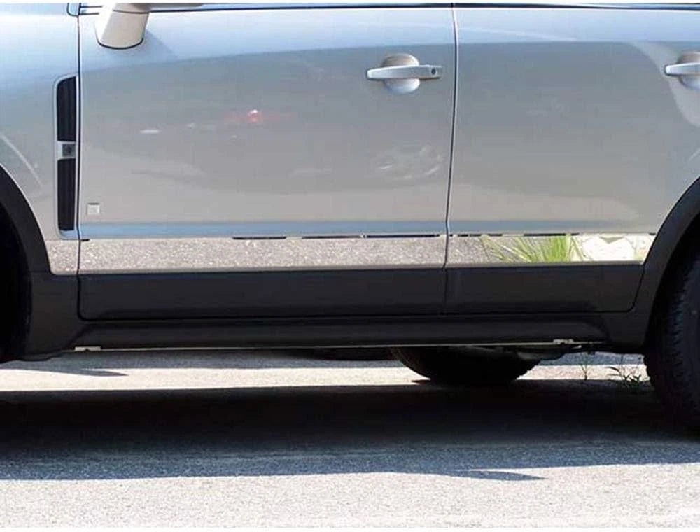 6p LuxuryFX Chrome 3' Side Accent Trim (Above Lower FX) for 2008-2009 Saturn Vue