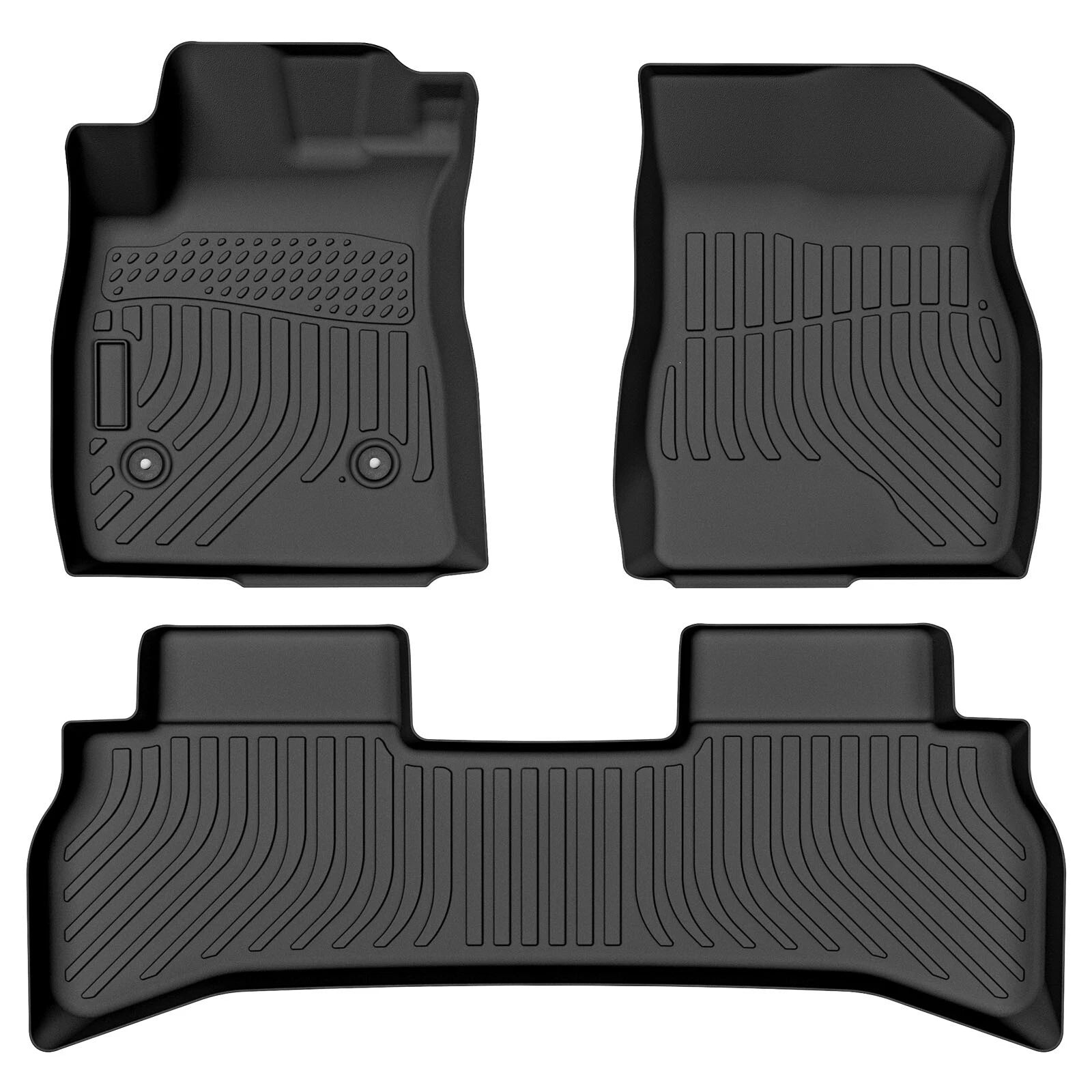 Set of 3 All Weather Floor Mats for Chevrolet Trailblazer (2021–2025)