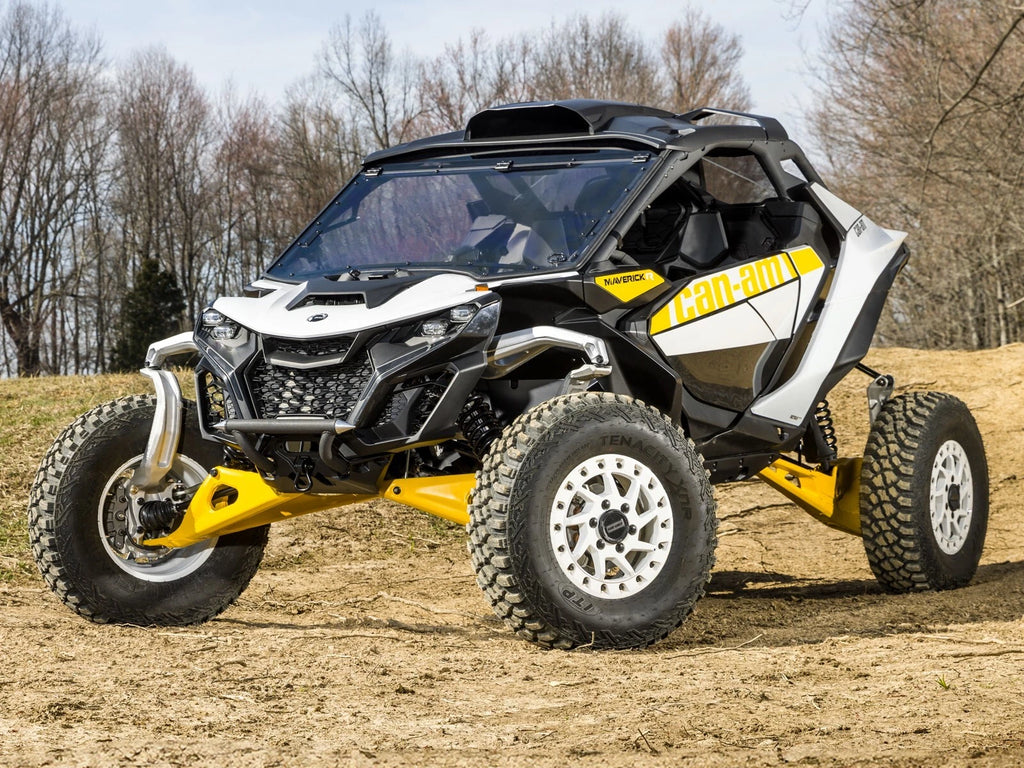 Scratch Resistant Light Tint Flip Windshield for Can-Am Maverick R (2013–2023)