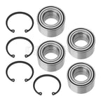 Front & Rear Wheel Bearings Kit for Yamaha Grizzly 550 660 700, Kodiak 450 700