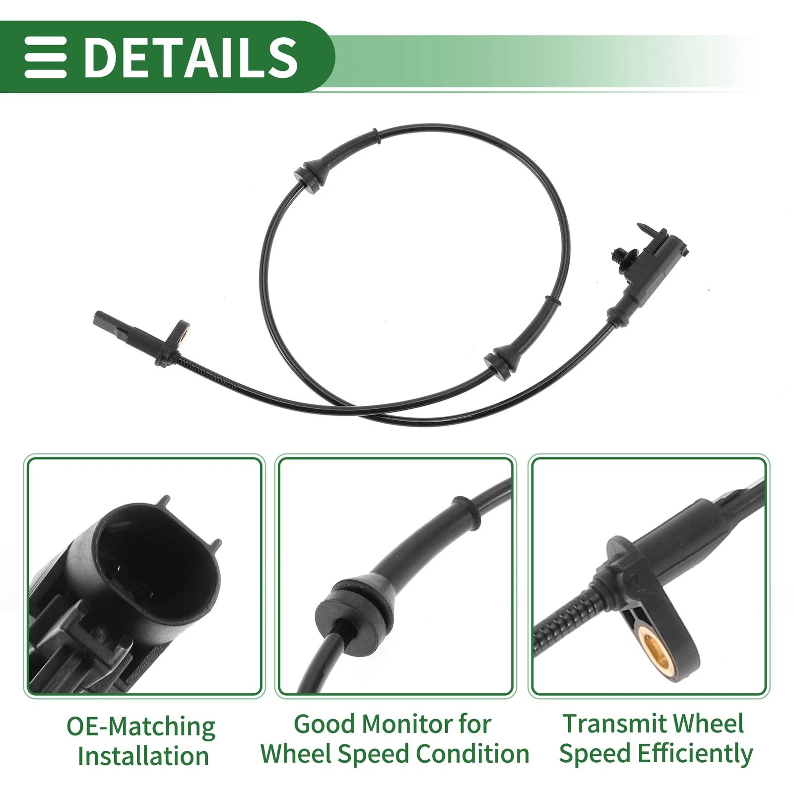 ABS Wheel Speed Sensor MN116462 for Mitsubishi Colt CZC (2005–2012)