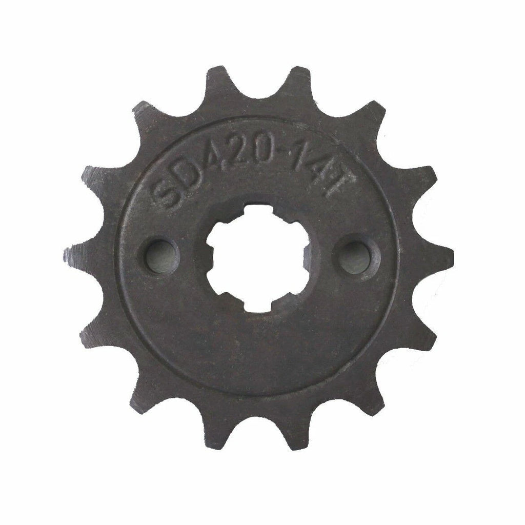 14T 17mm Front Sprocket Cog for 110cc 125cc Pit Trail Dirt Bike ATV