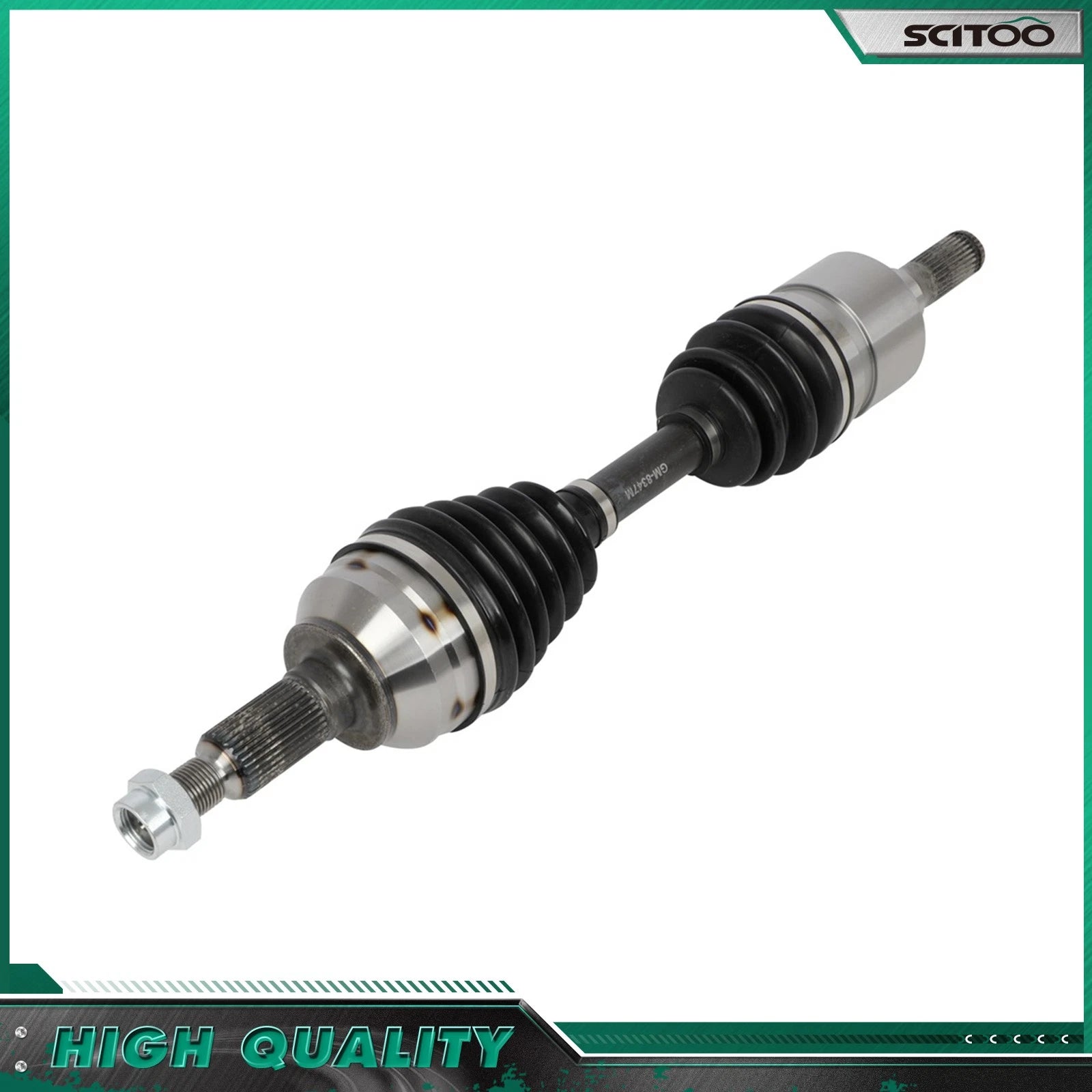 CV Axle Assembly for Hummer H3 H3T (2007–2010) 3.7L