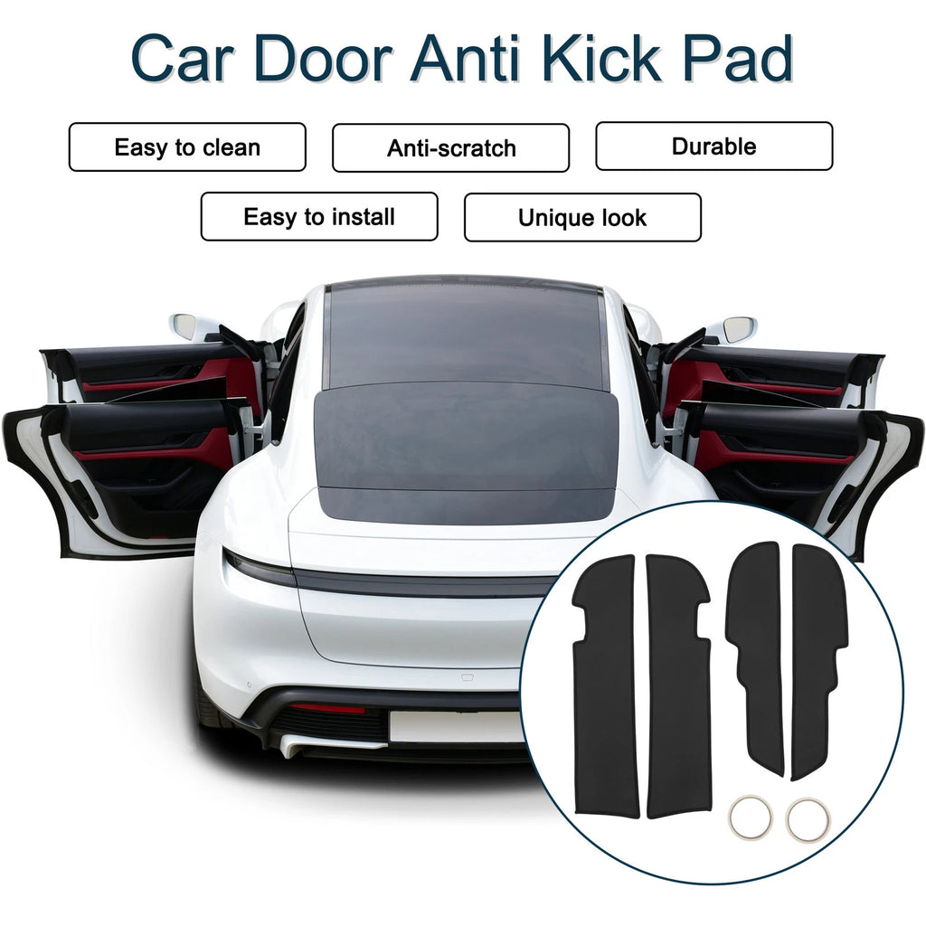 Set of 1 Car Door Anti Kick Pad Sticker Protector for Toyota Prado (2014)