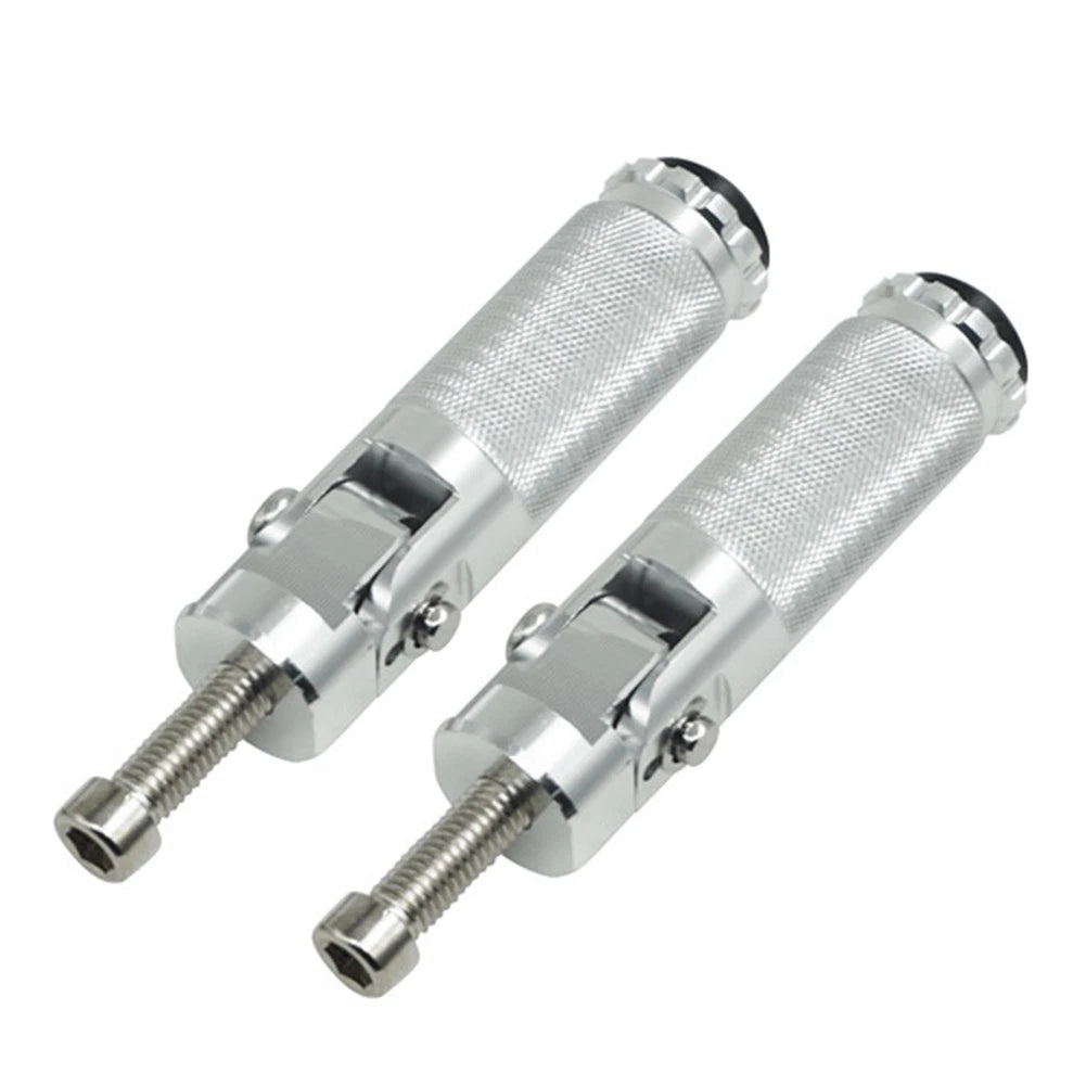 Folding Foot Pegs for Universal Motorcycle Bike (Fits Most Models)