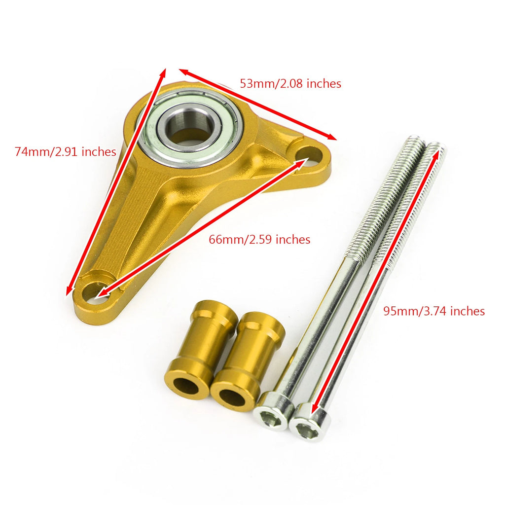 Aluminum Gold Shifting Gear Stabilizer for Honda MSX125/SF Grom 125 (2013–2019)