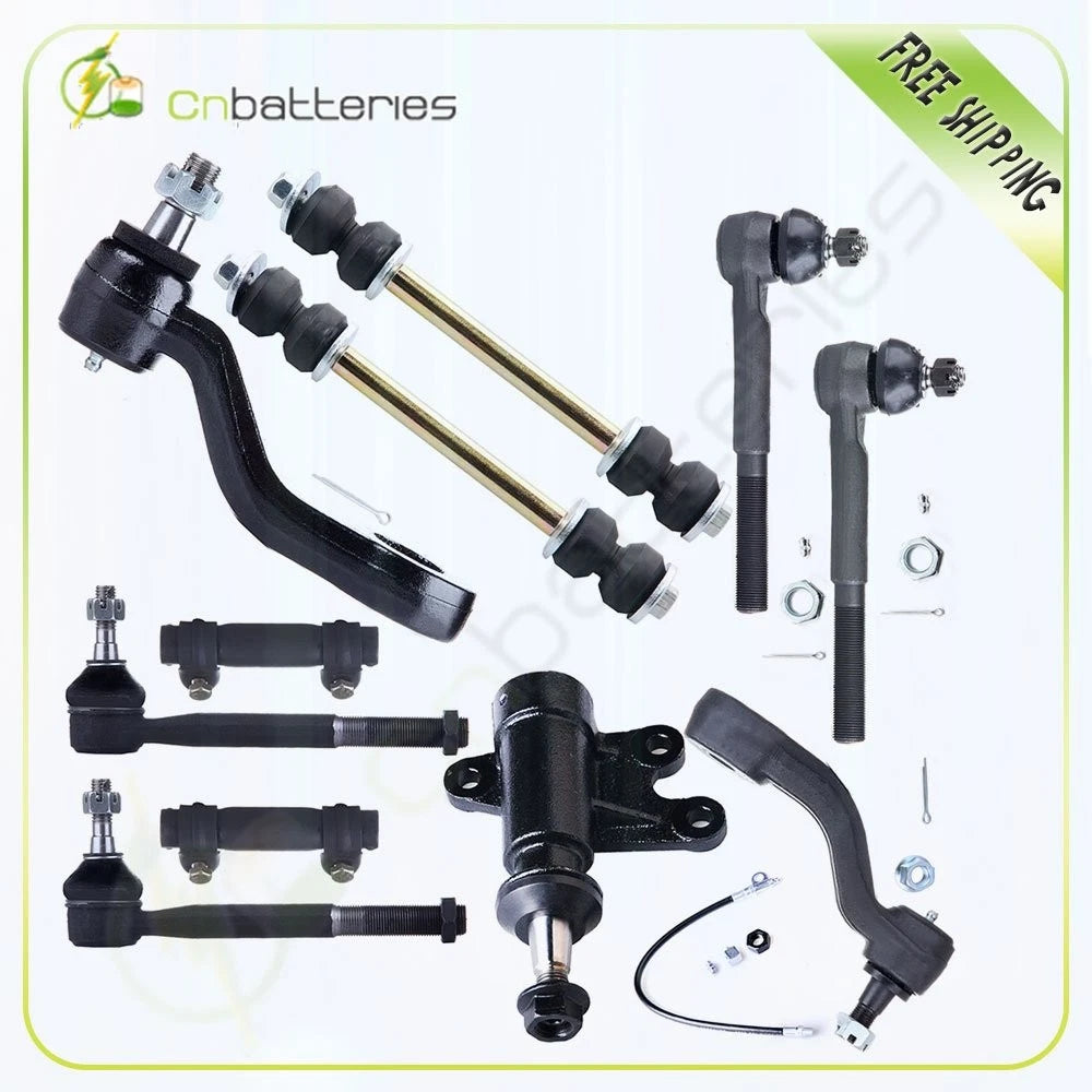 11x Front Tie Rod Ends Suspension Kit for Chevrolet K2500 3500 (1994–2000)