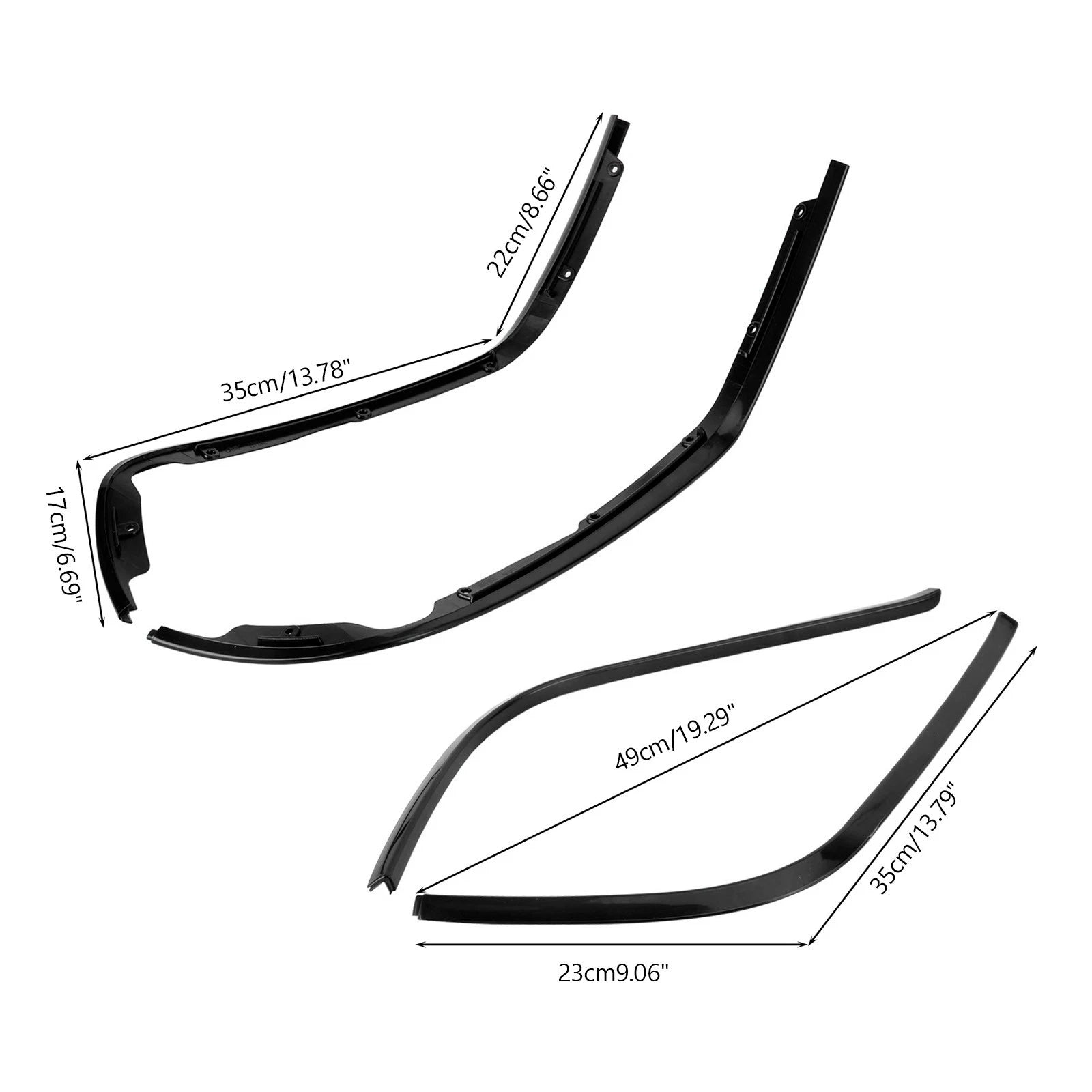 Upper Sidebar Lining Trim Strip for Sprint 150, Primavera 125/150 (2014–2023)