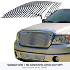 Stainless Steel Chrome Billet Grille Insert for Ford F-150 (2006-2008)