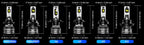 2X 9005 HB3 LED Headlight Bulbs for 6500K 40000LM 200W