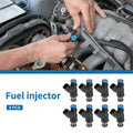 Set of 8 Fuel Injectors No. 12613411 for Chevrolet Silverado 1500 (2010–2013)