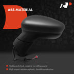 Power Side Mirror Pair for Ford Fiesta (2011-2013) Manual Fold Heated