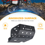 Skid Plate Engine Frame Guard for Honda XR 650L XR650L (1993–2025) Black