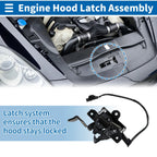 Hood Latch Assembly for Kia Soul (2020–2023) No. 81130K0000 1 Pc