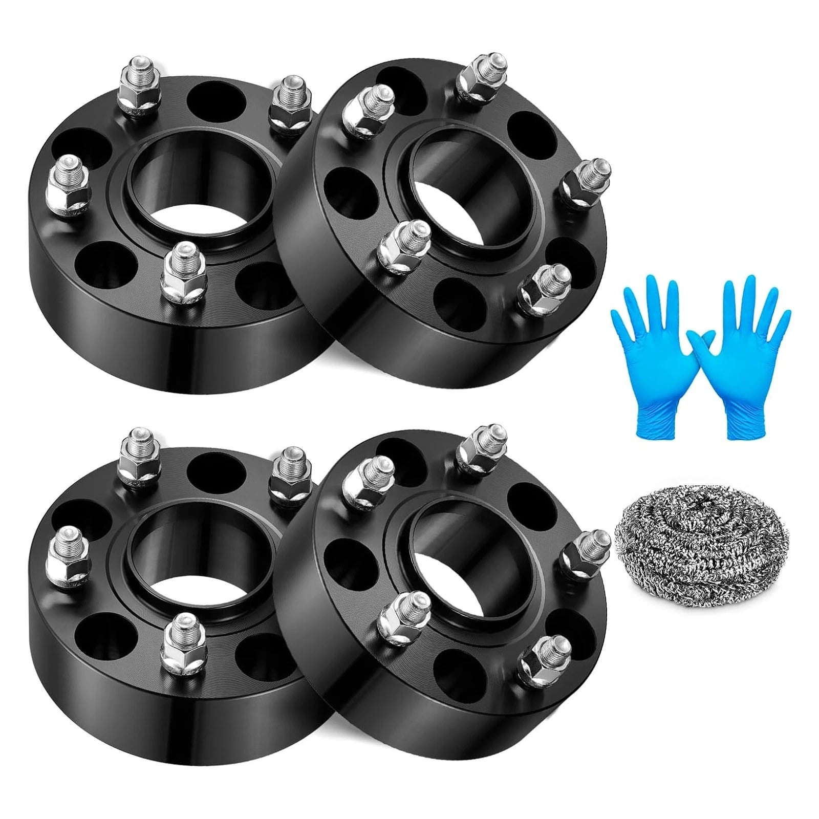 4PCS 2" 5x5 Hubcentric Wheel Spacers for Jeep JK Wrangler (2007–2018)