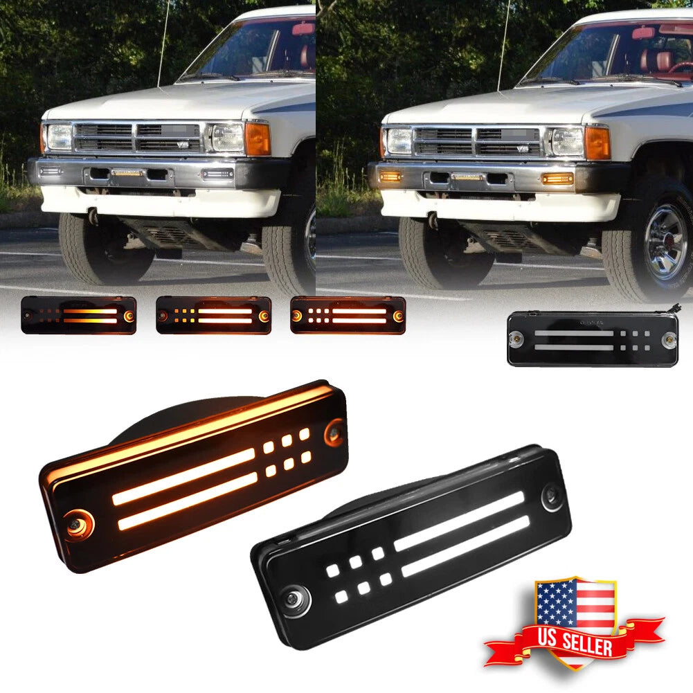 Sequential Switchback LED Signal Lights for Toyota 4Runner Pickup (1984–1988)