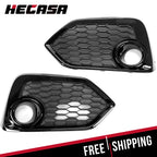 Set of 2 Fog Light Lamp Covers for Honda Civic Hatchback (2017-2019)