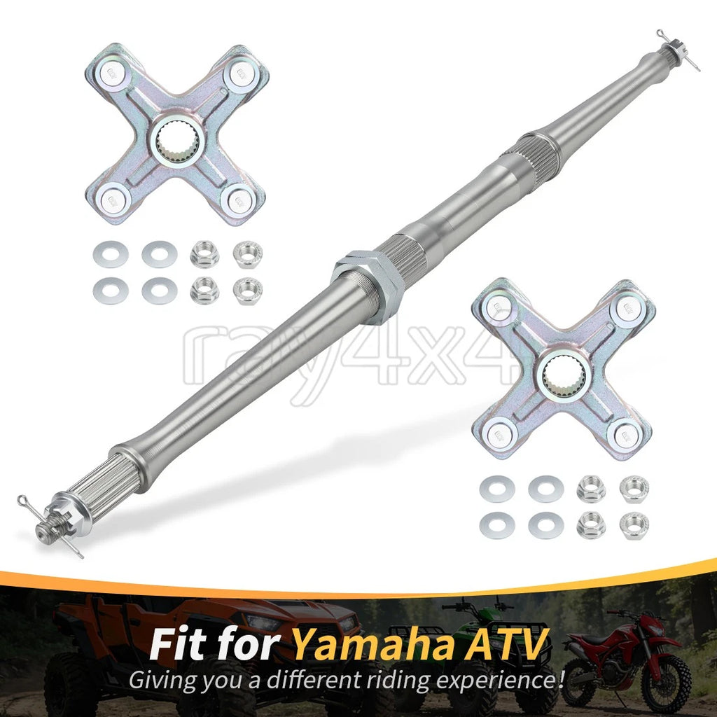 Rear Axle Shaft with Wheel Hub for Yamaha Warrior 350 YFM350X (1987–2004)