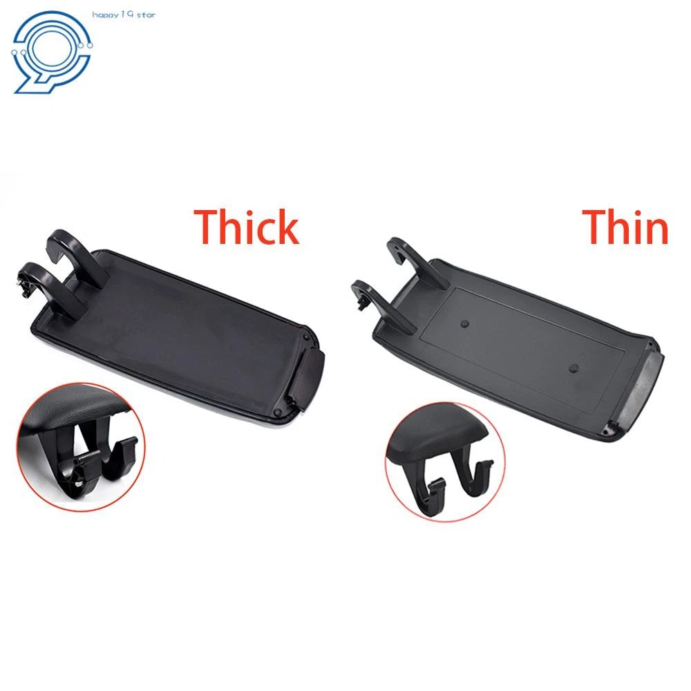 PU Leather Center Console Armrest Cover for Audi A4 S4 A6 (2004-2008)