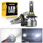 2X 9006 HB4 LED Headlight Bulbs for 6500K
