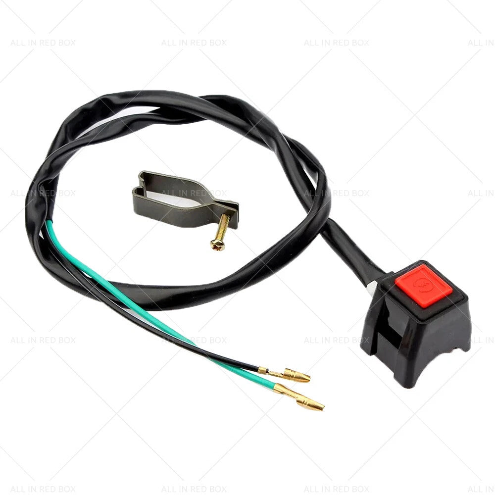 Stop Button Kill Switch for Yamaha YZ125 YZ250 YZ450F TTR WR (2000–2023)
