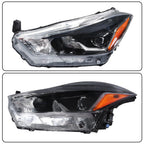 Left LED Headlight for Nissan Kicks SR (2018–2020) Black
