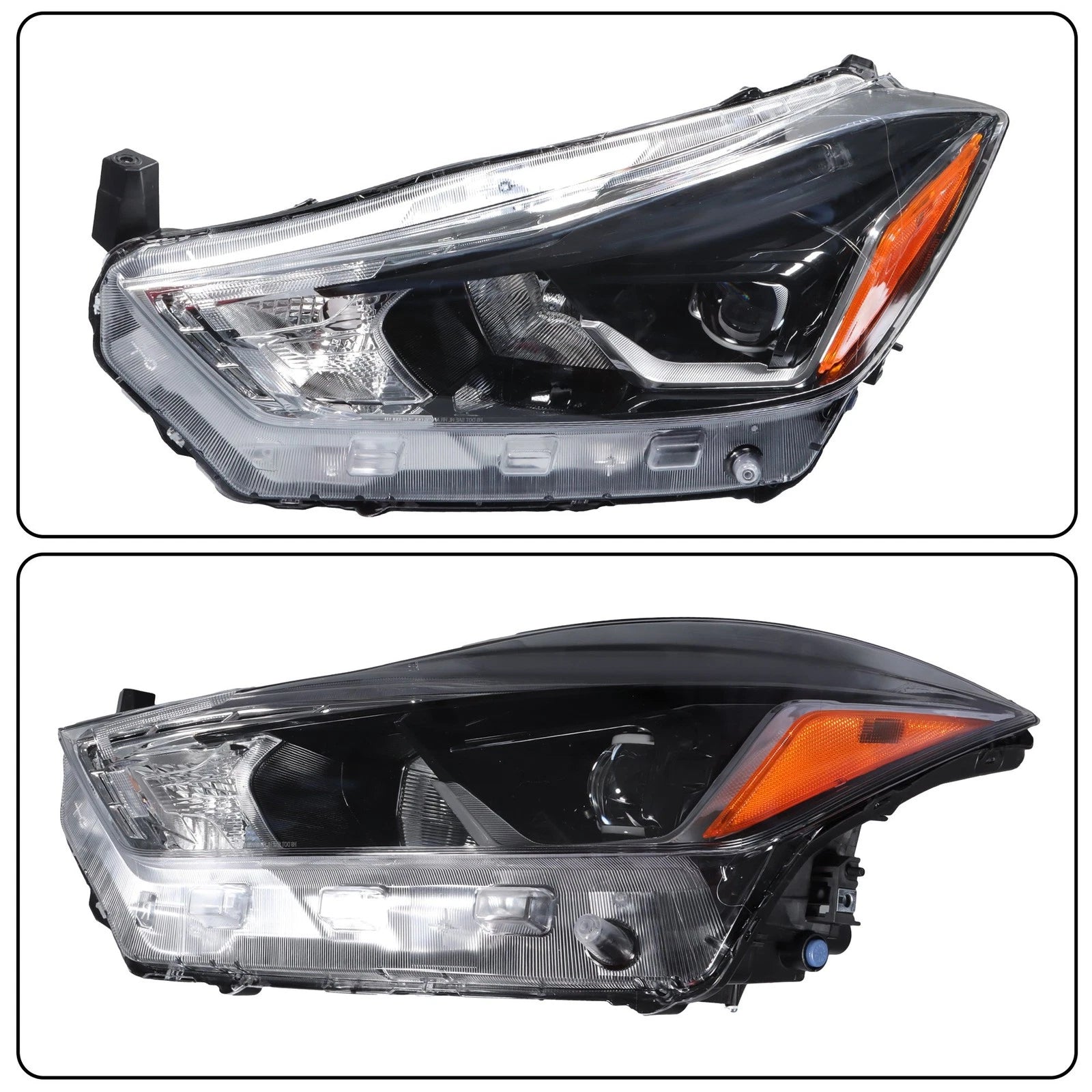 Left LED Headlight for Nissan Kicks SR (2018–2020) Black