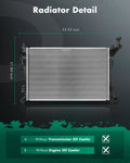 A/C Aluminum Radiator for Ford Focus (2008–2011) CU13087