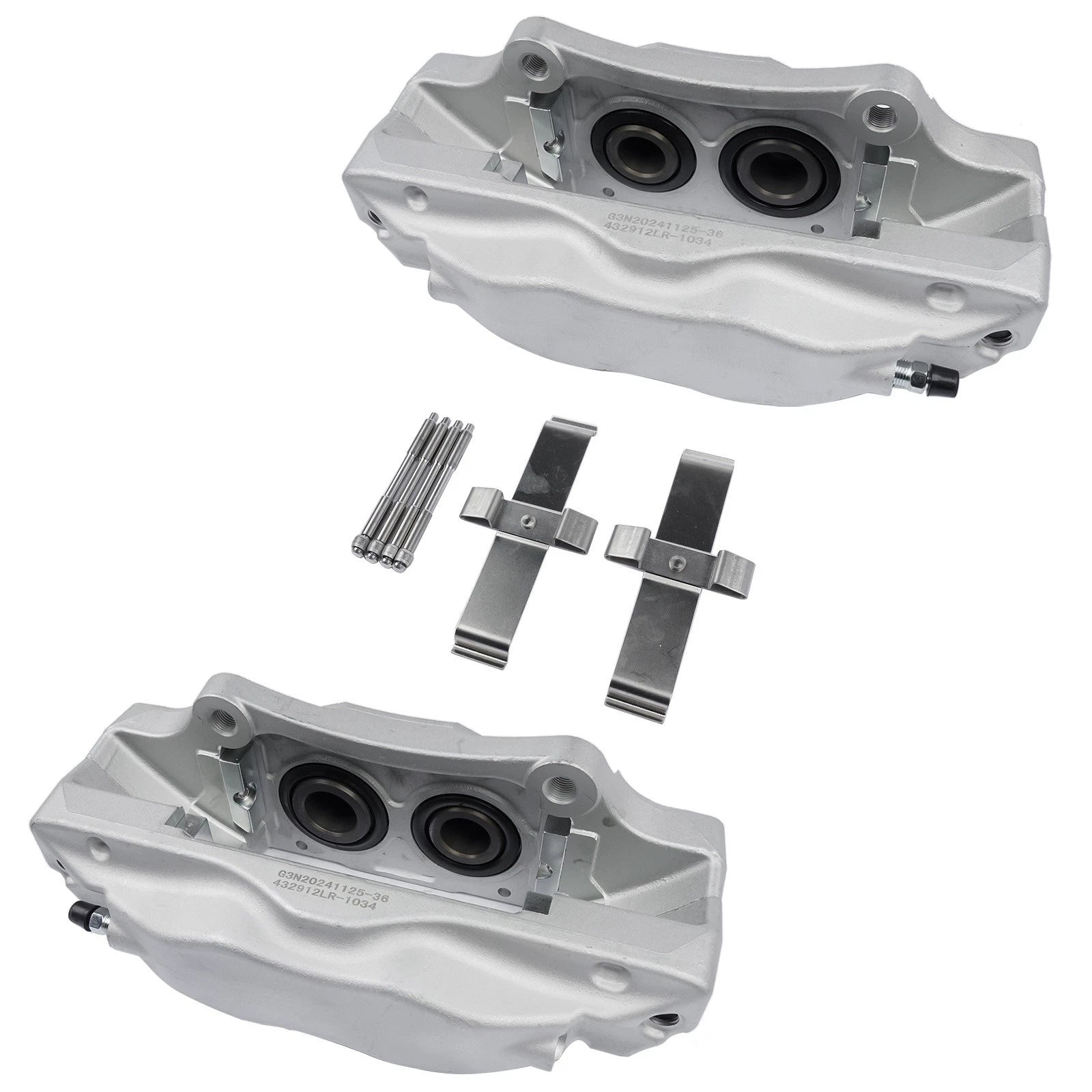 Pair Front Brake Calipers for Acura TL (2004–2008)