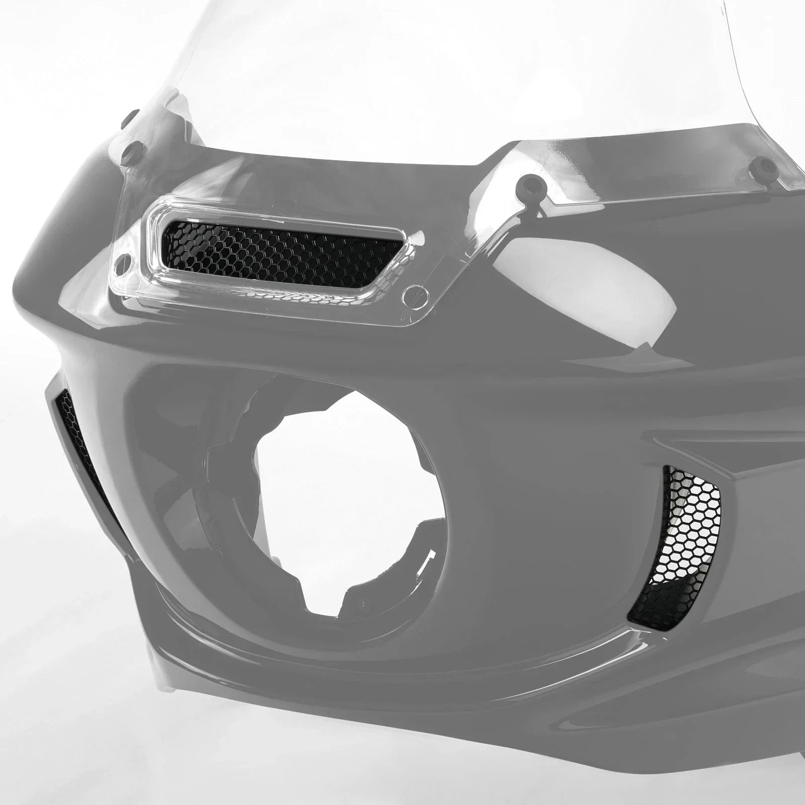 Front Fairing Mesh Vent Screen Grills for Harley Low Rider ST (2022-2025)