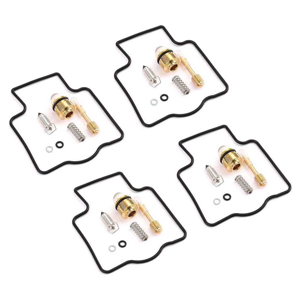 Set of 4 Carburetor Repair Seal Kits for Yamaha YZF600R (2000–2007)