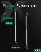 Set of 2 Rear Shocks Struts for Jeep Grand Cherokee (2005–2010)