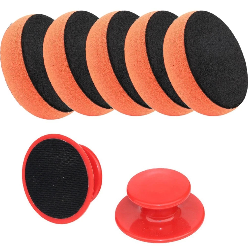 5PCS Foam Sponge Pads for Car Wax Application and Polishing