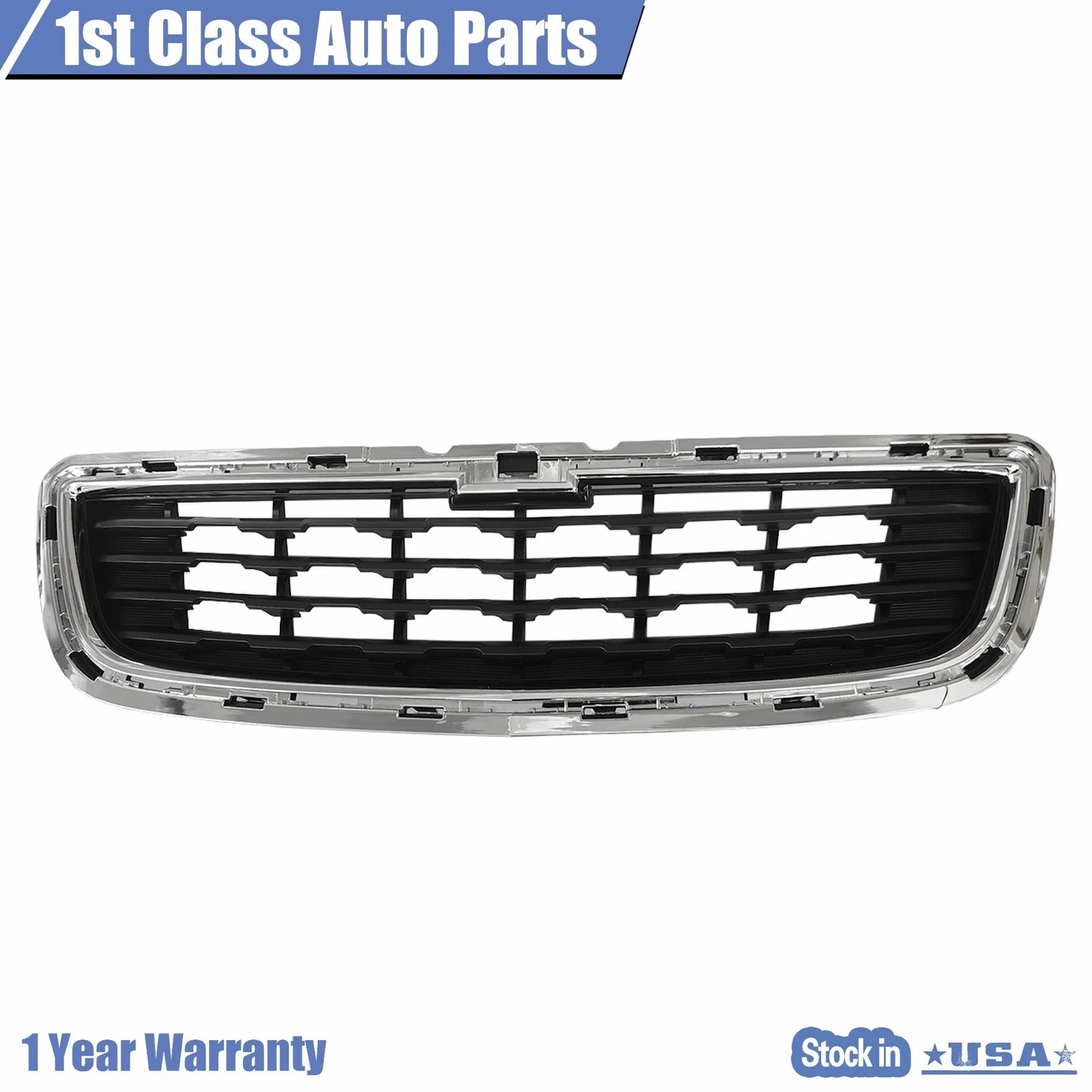 Front Lower Grille with Chrome Trim for Chevrolet Trax (2014–2016)