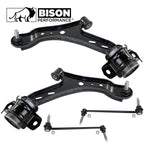 Set of 4 Front Lower Control Arm Sway Bar Links for Mustang (2005–2010)