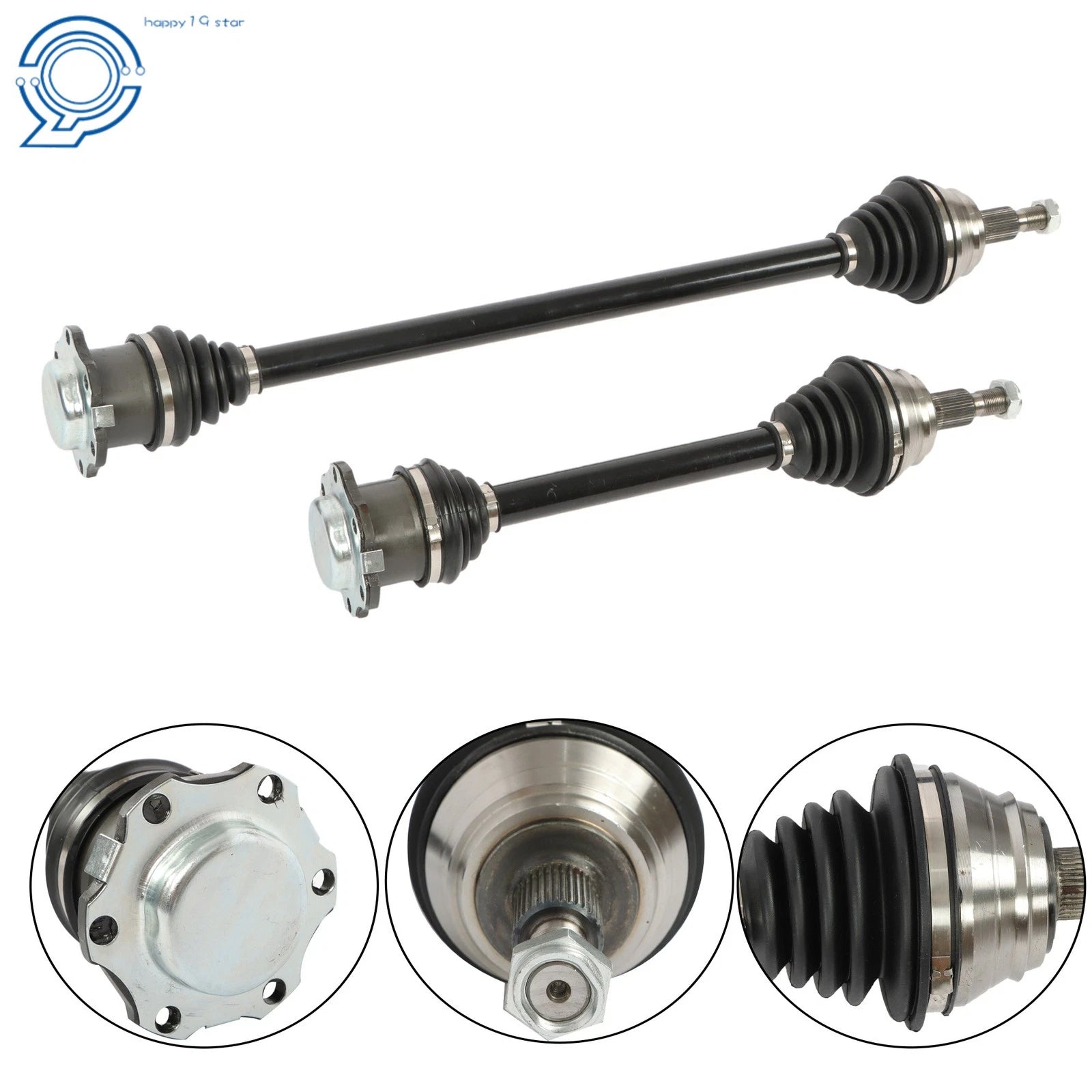 2X Front Left & Right CV Axle Assembly for Volkswagen Beetle (1999-2004)
