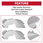Solid Front Inner Fender Liners for Jeep Wrangler Unlimited JK (2007-2018)