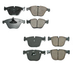 Akebono Euro Ceramic Brake Pad Kit for BMW E60 E63 E64 E65 E66 E92 M3 (2007–2013)