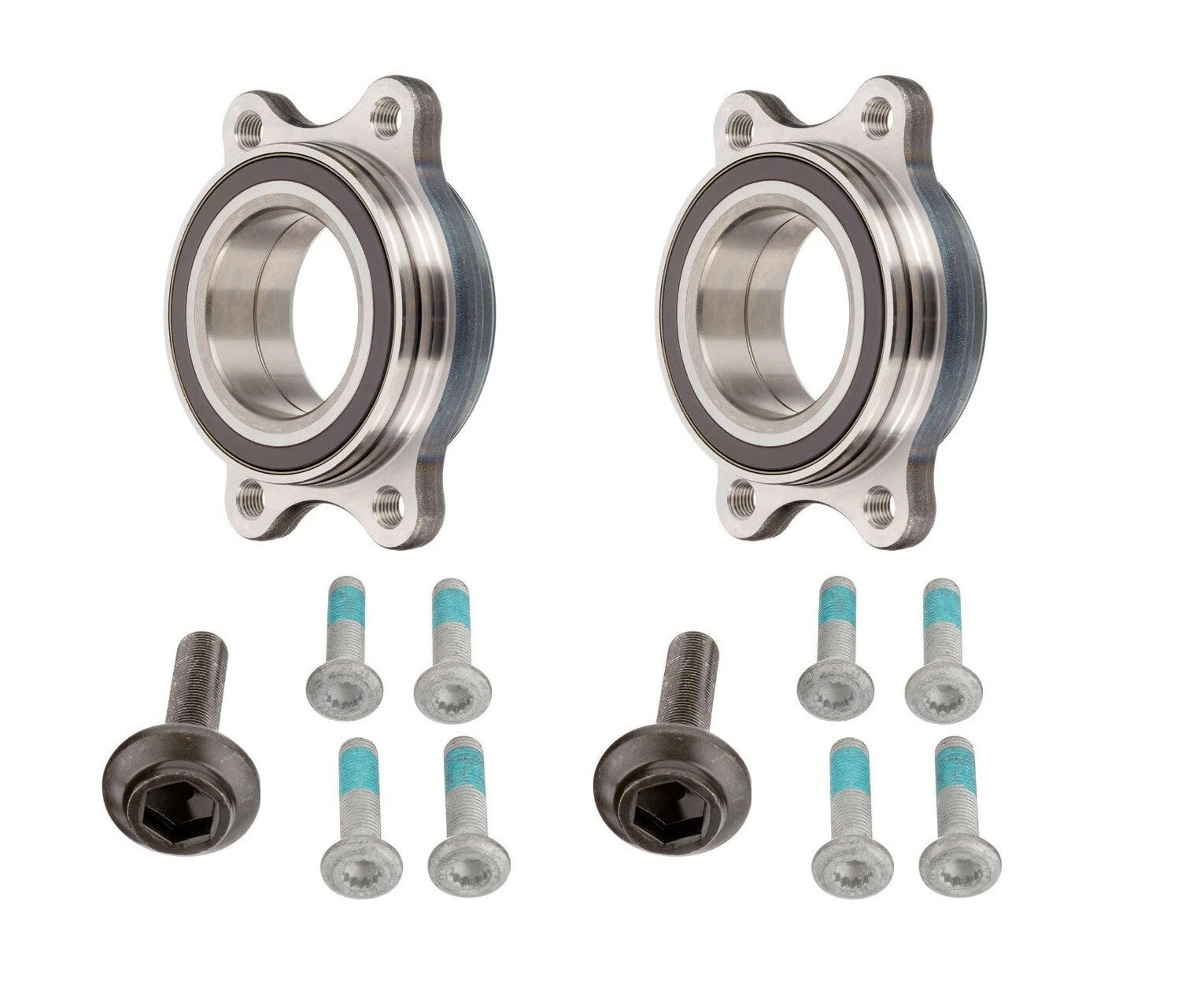 Set of 2 Rear Wheel Bearings for Audi A4 A5 A6 A7 A8 Quattro S5 S6 S7 S8
