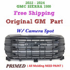 Front Upper Bumper Grille for GMC Sierra 1500 (2022–2024) OEM 84878062